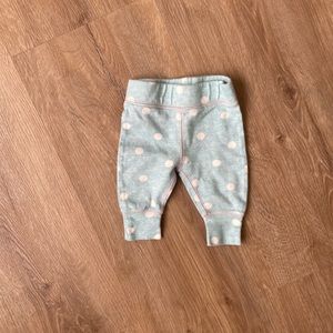 Newborn pants. Gerber organic baby